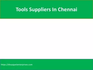tools suppliers in chennai