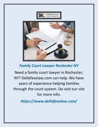 Family Court Lawyer Rochester Ny | Dellefavelaw.com