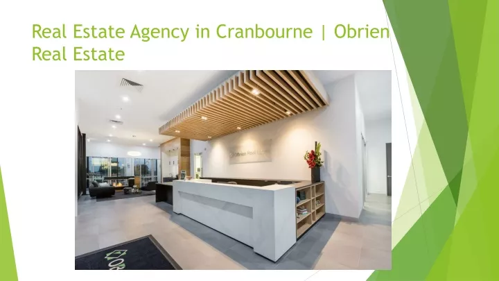 real estate agency in cranbourne obrien real estate