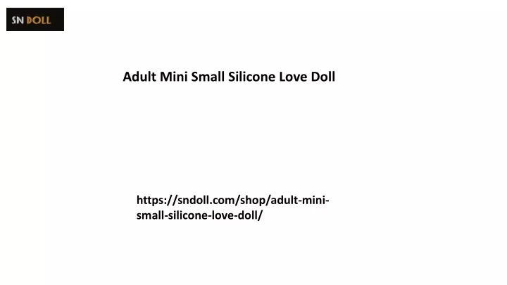 adult mini small silicone love doll