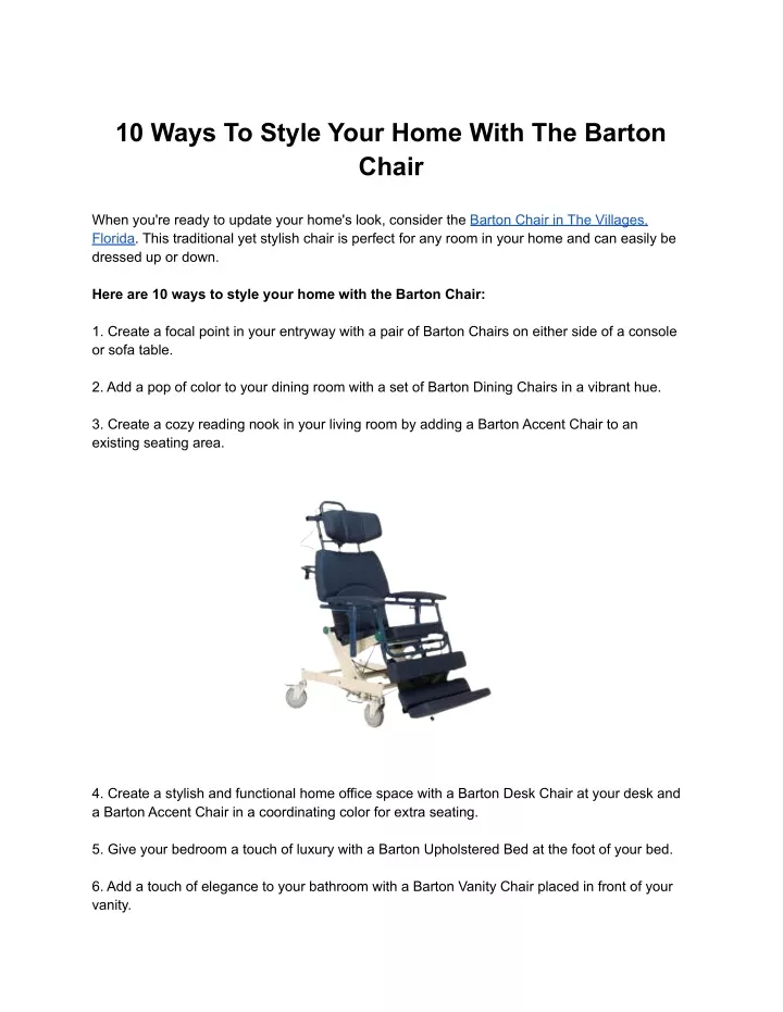 10 ways to style your home with the barton chair