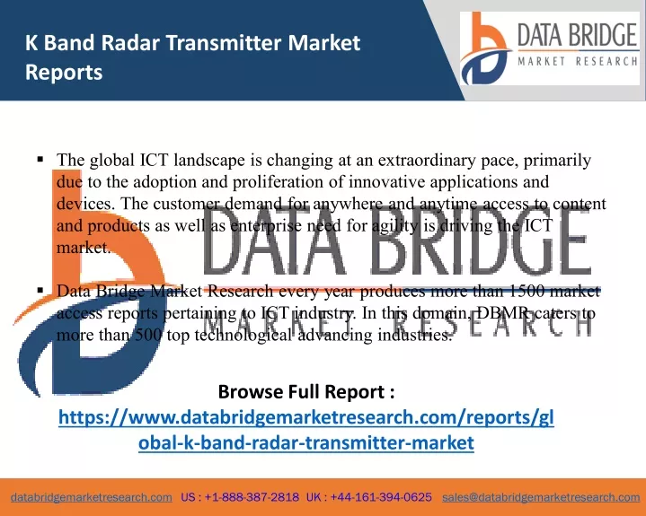 k band radar transmitter market reports