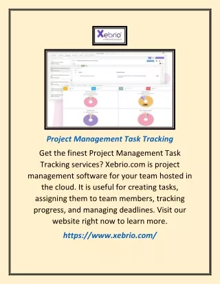project management task tracking
