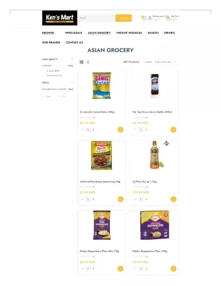 Asian Grocery Supermarket Online