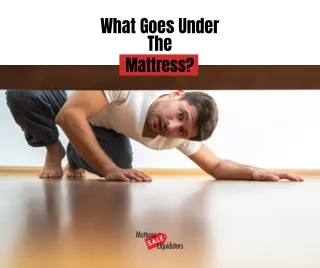 what goes under the