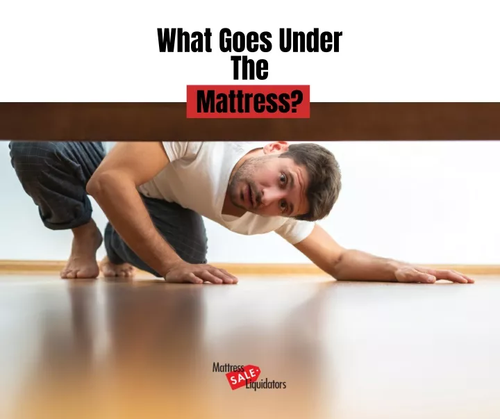 what goes under the