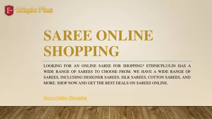 saree online shopping