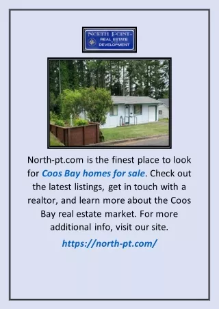 Coos Bay Homes For Sale | North-pt.com