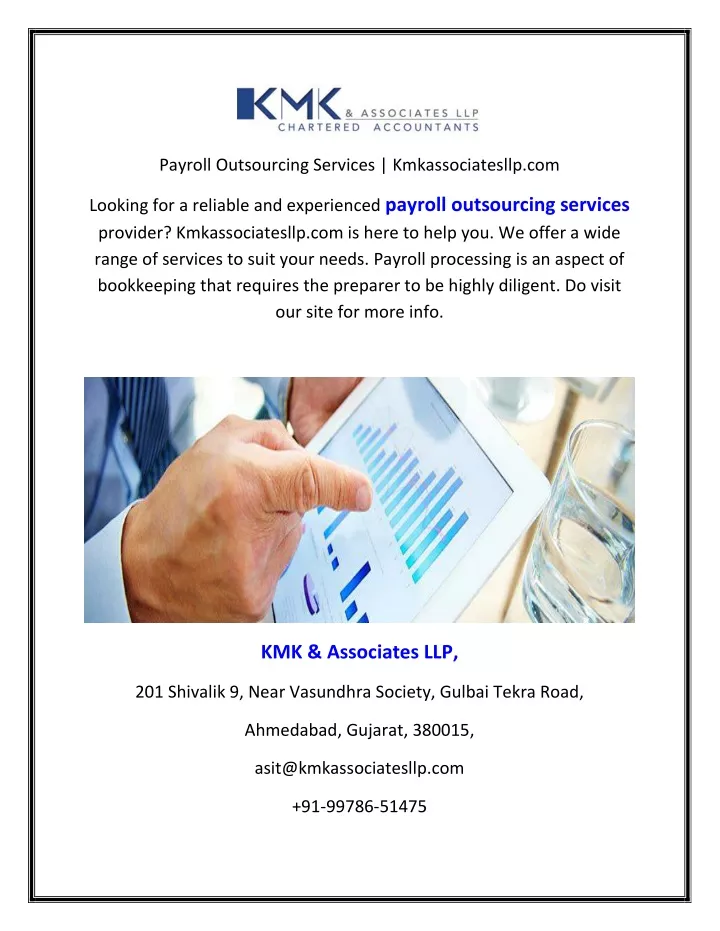 payroll outsourcing services kmkassociatesllp com