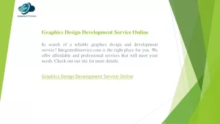 Graphics Design Development Service Online  Integrateditservice.com