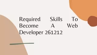 Required Skills To Become A Web Developer 261212 (1)