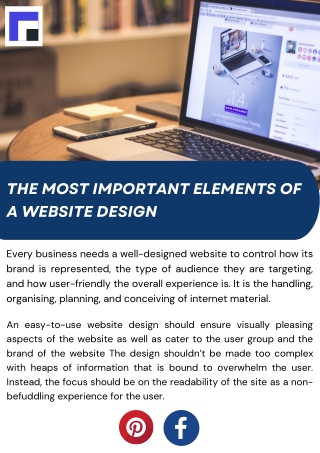 Basic Elements of Website Design