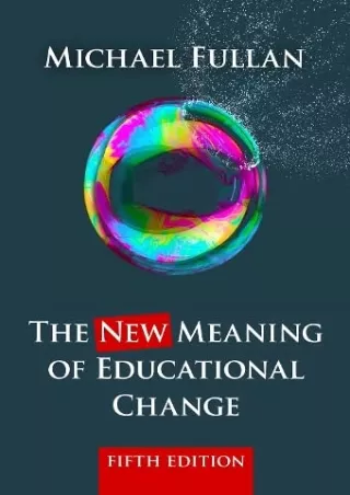 eBOOK  The New Meaning of Educational Change