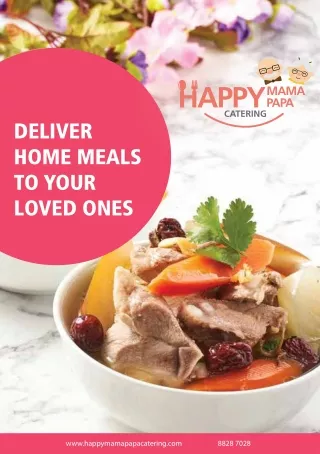 Happy MamaPapa Catering-Tingkat Menu SIngapore