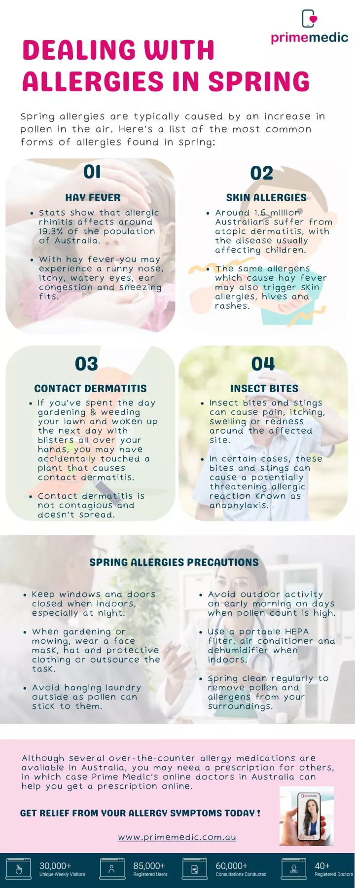 dealing with allergies in spring