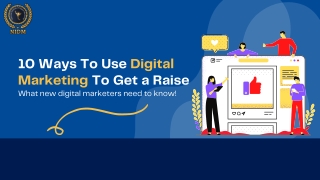 10 ways to use digital marketing to get a raise