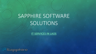 sapphire software solutions
