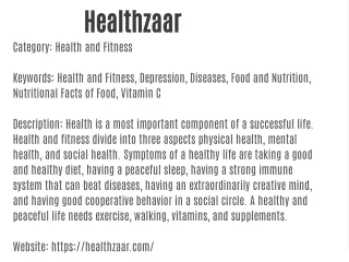 healthzaar