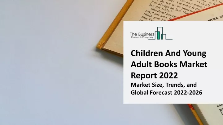 children and young adult books market report 2022