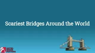 scariest bridges around the world