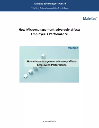 maintec technologies pvt ltd