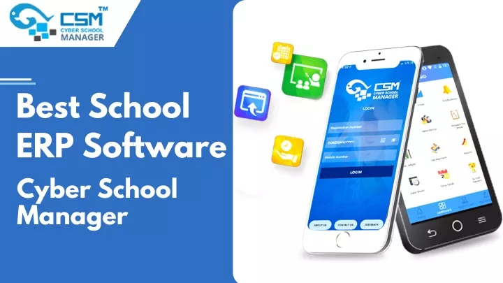 best school erp software cyber school manager