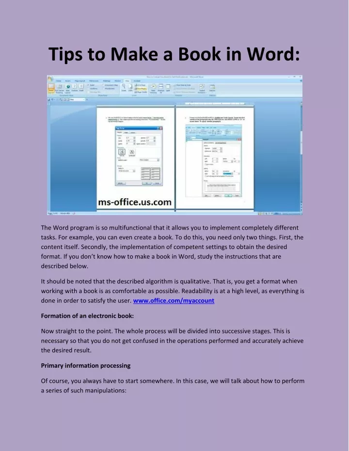 ppt-tips-to-make-a-book-in-word-powerpoint-presentation-free