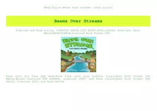 Read Online Beams Over Streams {read online}