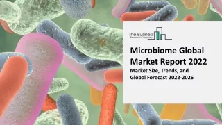 microbiome global market report 2022 market size