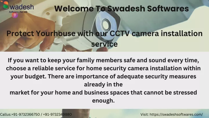 welcome to swadesh softwares