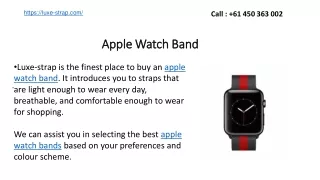 apple watch bands
