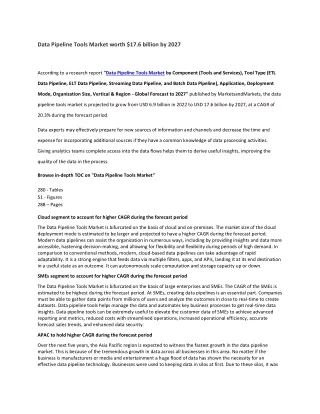 data pipeline tools market worth 17 6 billion