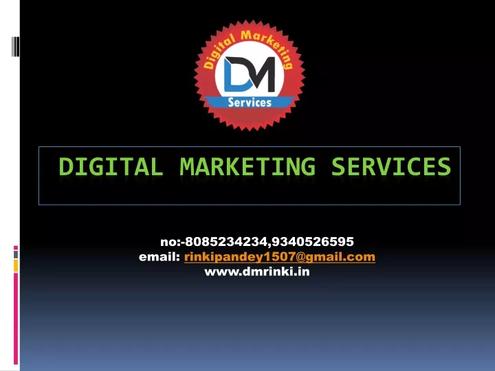 digital marketing services