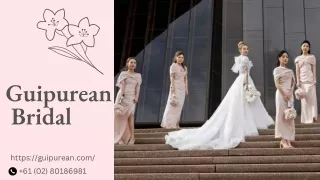 Guipurean Bridal, Stanmore - Atelier