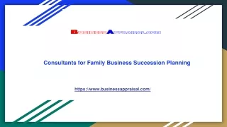 Consultants for Family Business