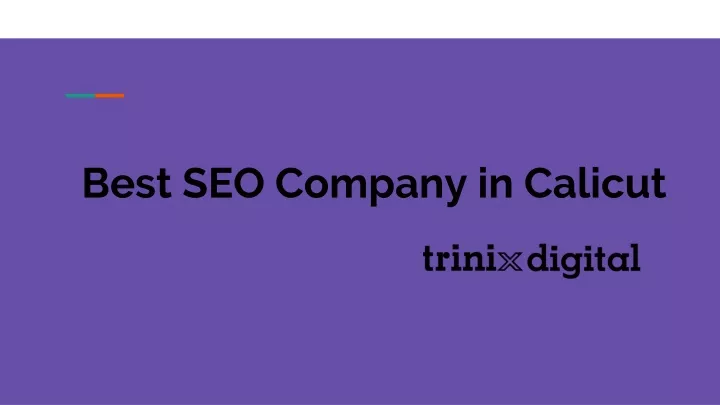 best seo company in calicut