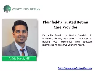 Retina Specialist Plainfield, Illinois