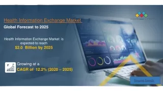 Health Information Exchange Market Size, Share | 2020-2025