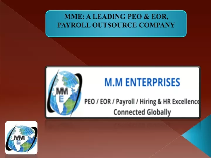 mme a leading peo eor payroll outsource company