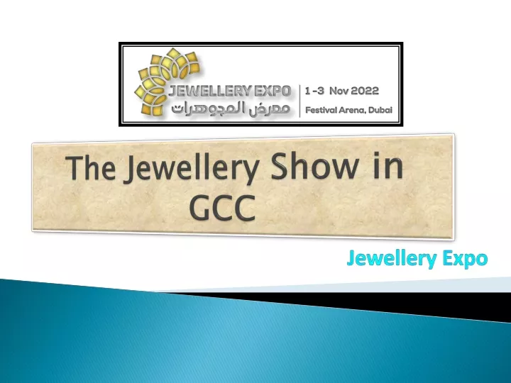 the jewellery show in gcc