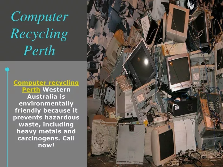 computer recycling perth