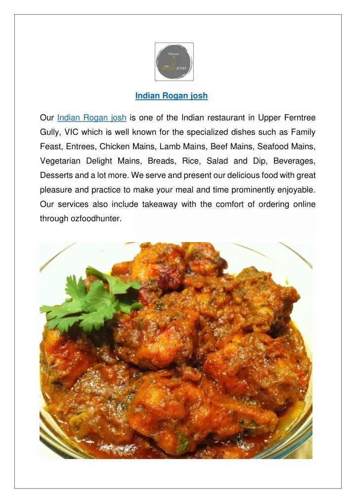 indian rogan josh our indian rogan josh