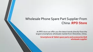 Iphone Wholesale Supplier China | RPD Store