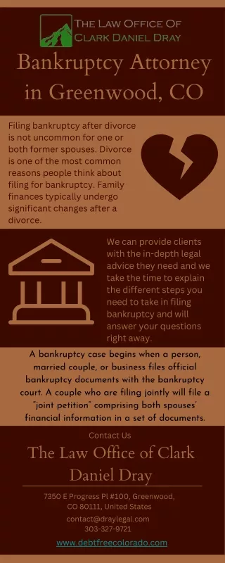 Filing for Bankruptcy After Divorce