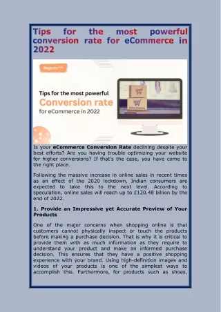 is your ecommerce conversion rate declining
