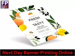 Next day banner printing online