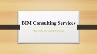 BIM Consulting Services