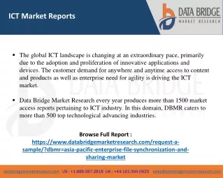 ict market reports
