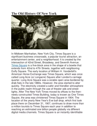 Times Square Limo Service