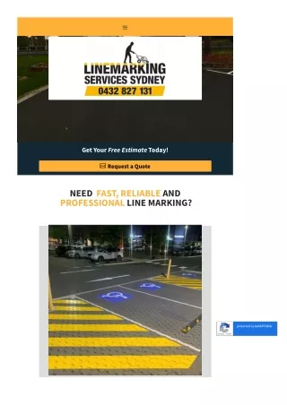 Sydney Line Marking Service | Line Marking Services Sydney | Line Marking Compan
